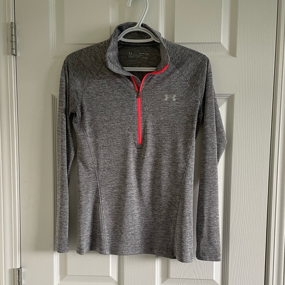Under Armour Heat Gear 1/2 zip long sleeve - Picture 1 of 2